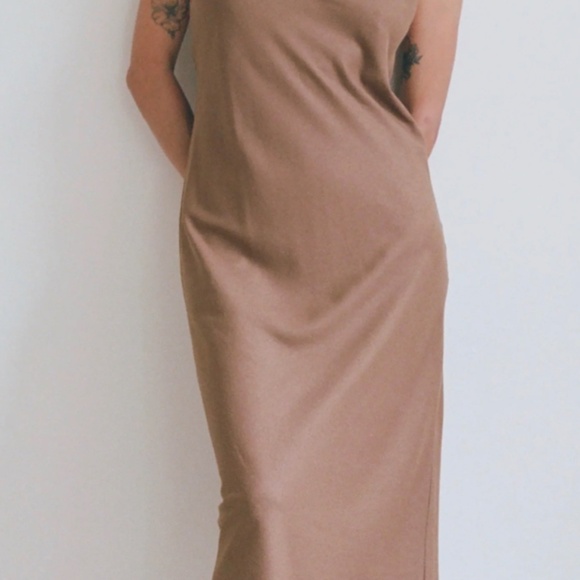 Ozma Bias Slip Dress - Picture 1 of 5